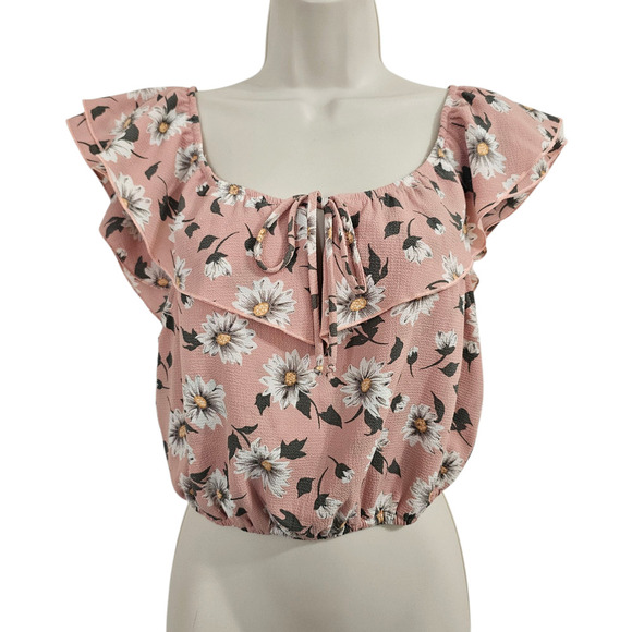 SHOW ME YOUR MUMU Darla Top in Pink Size L - Picture 1 of 11